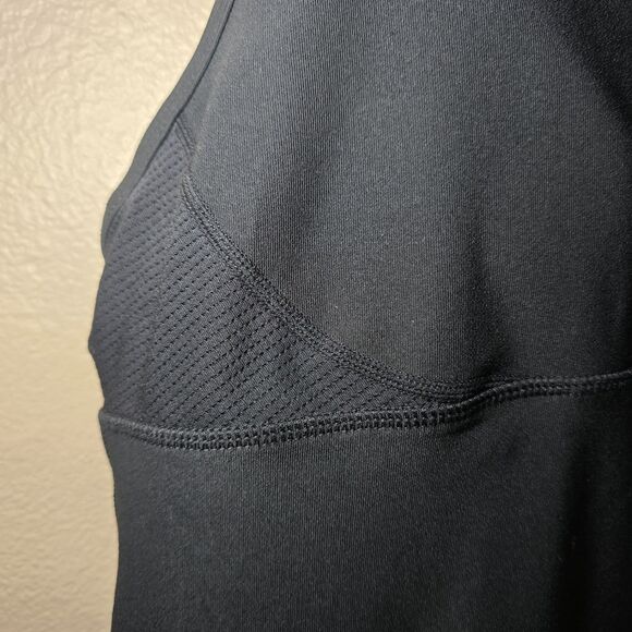 Nike Women’s Size XL Black Dri-FIT Racerback Tank Top Built-In Shelf Bra - Picture 5 of 9